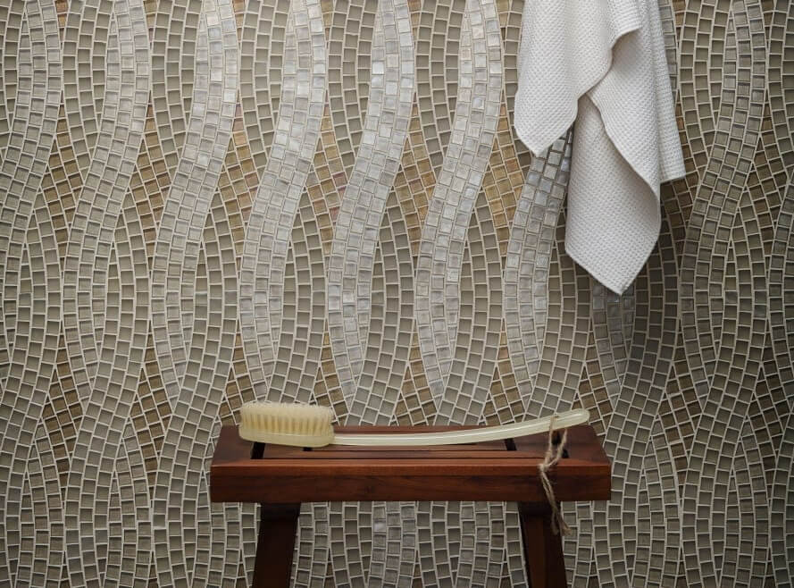Add interest with 2024 bathroom tile trends